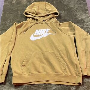 Nike Green Hoodie with White Logo